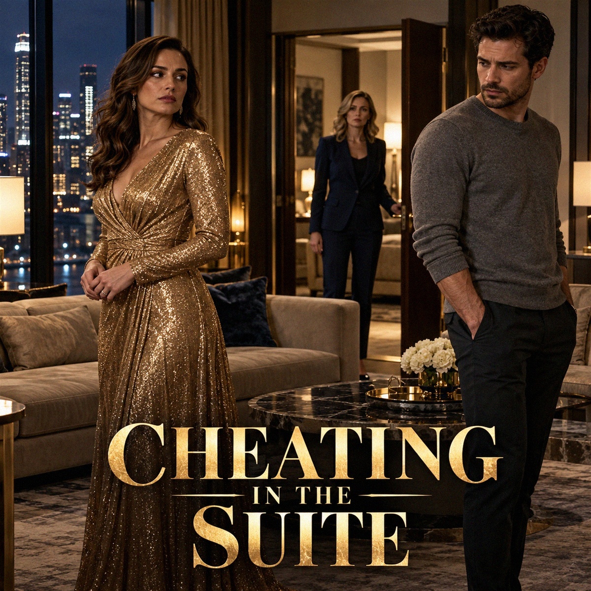 Plate II — Cheating in the Suite (the Unlatched Door)
