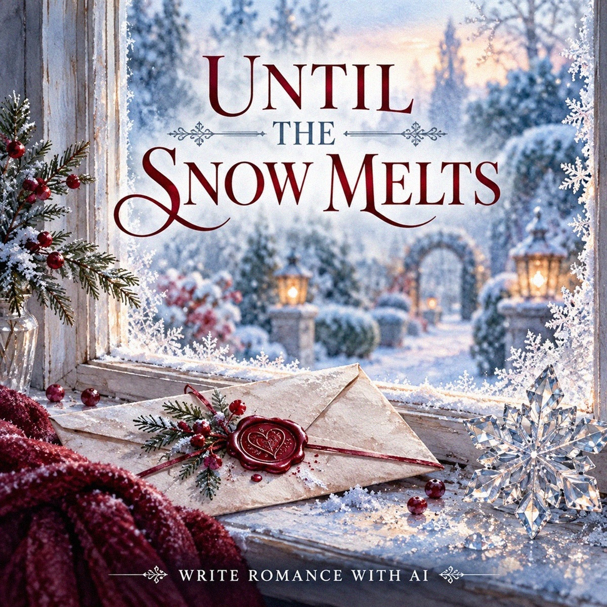 Plate XXXIV — Until the Snow Melts (the Cabin Pair)