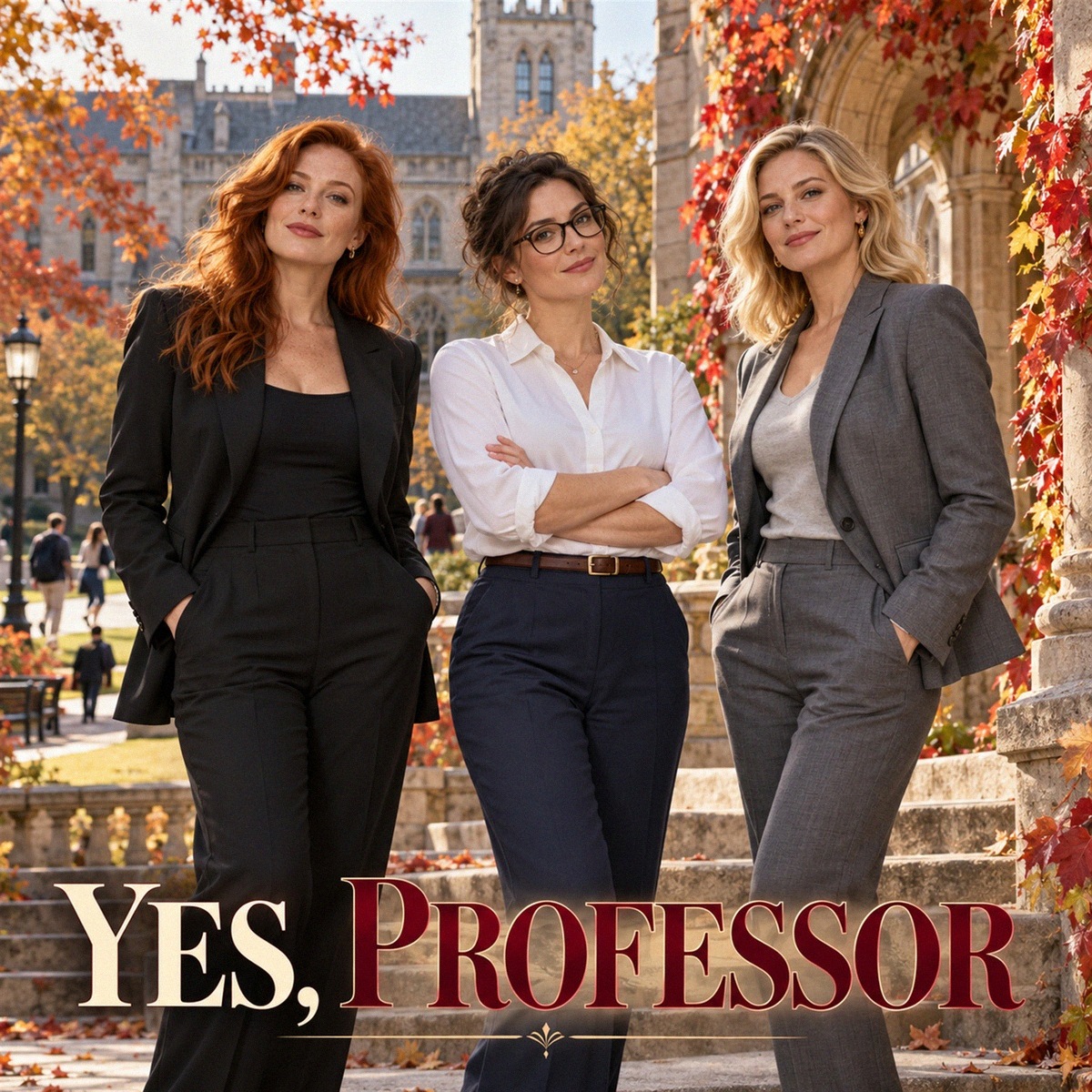 Plate XVII — Yes, Professor (the Office Hour)